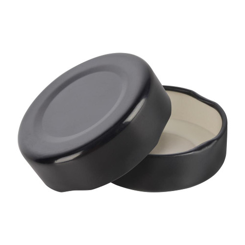 43mm Black Metal Deep Twist Cap