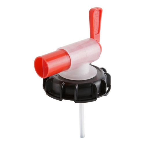 58mm Black/Red Standard Aeroflow Cap Tap