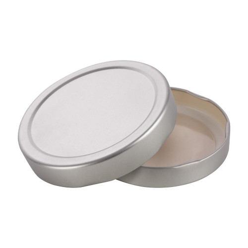 82mm Silver Metal Deep Twist Cap