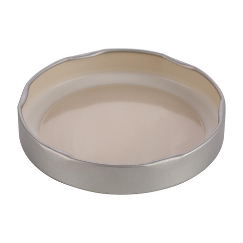 82mm Silver Metal Deep Twist Cap