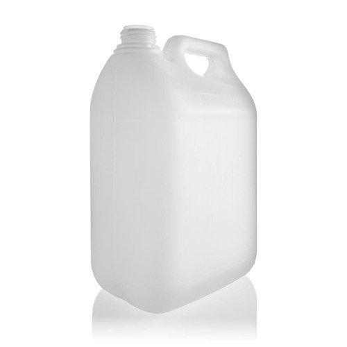 5Ltr Natural Plastic DG Contacan 38mm T/E Screw Finish