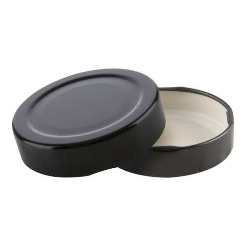 58mm Black Metal Deep Twist Cap