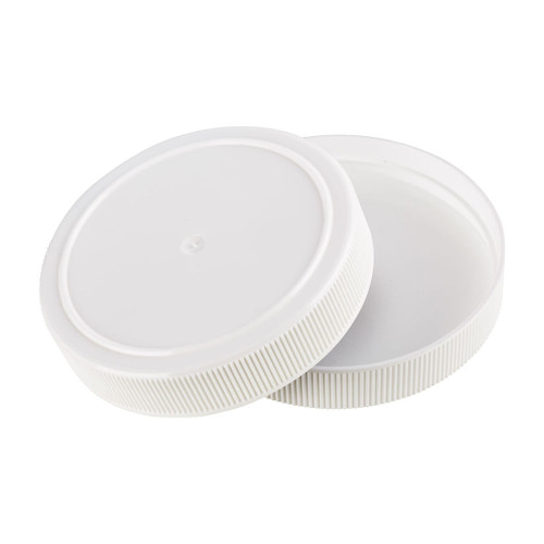95mm White Plastic Screw Cap with Liner