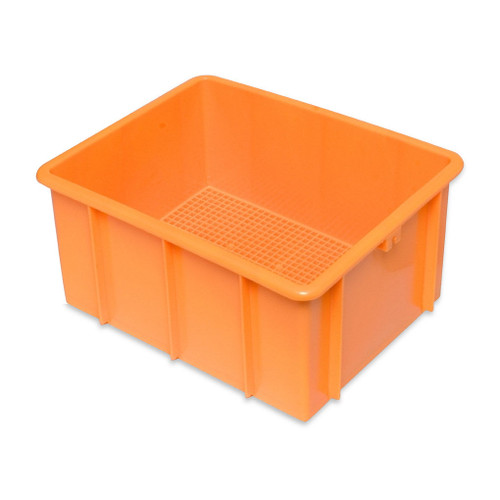 16Ltr Yellow Gold Plastic Mesh Base Dip Bin