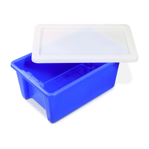 46Ltr Blue Plastic #10 Stacker Crate