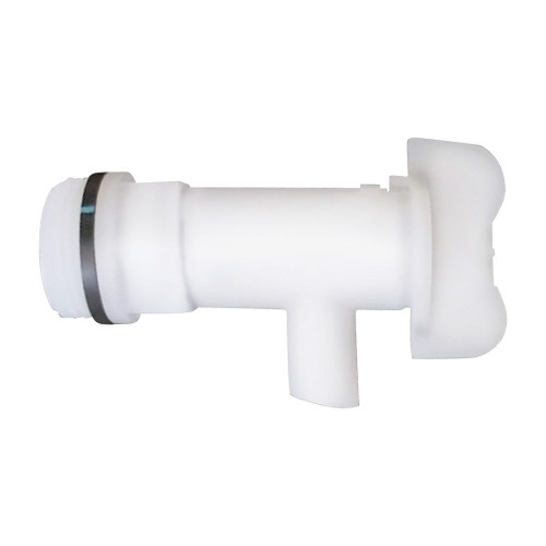 20mm Natural Colour Plastic Drum/Cube Tap