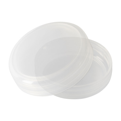 50mm Natural Plastic Round Top Screw Cap