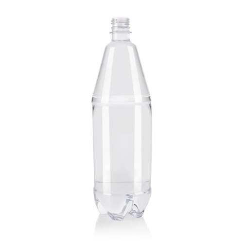 1.25Ltr Clear Plastic Generic Carbonated Soft Drink Bottle 28mm T/E Finish - NSW