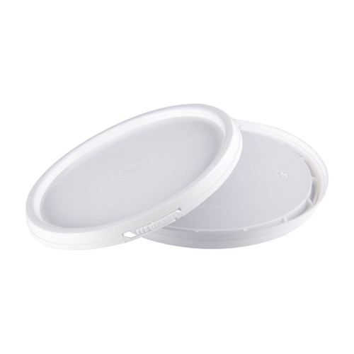 White Plastic T/E 3.4Ltr Pail Lid