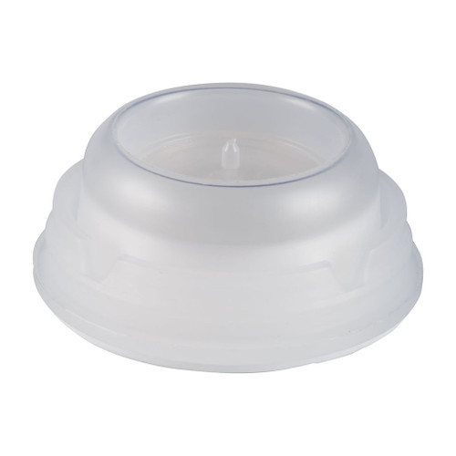 42mm White Plastic Pull Up Open/Close Cap with Pourer