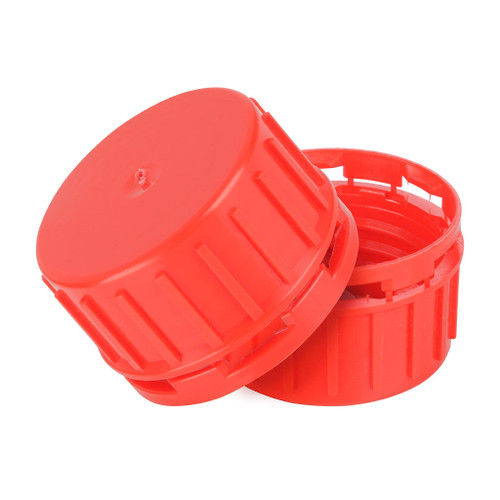 38mm Red Plastic T/E Screw Cap