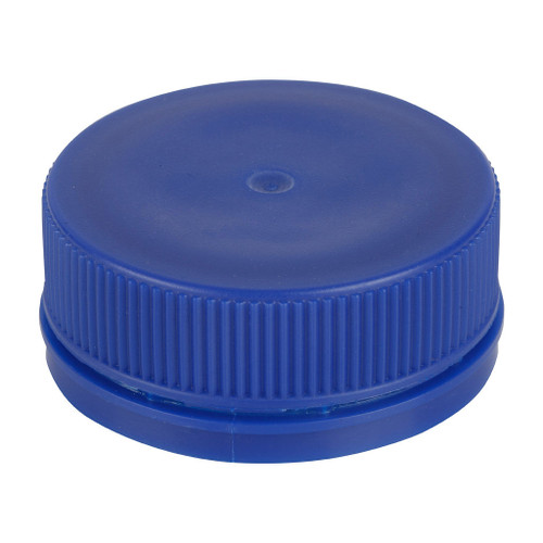 38mm Blue Plastic Tamper Evident Petloc Cap