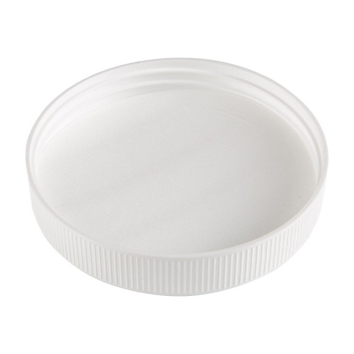 95mm White Plastic Screw Cap with Liner