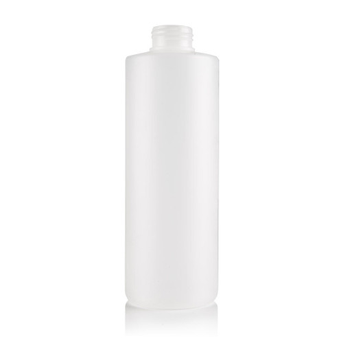 1Ltr Natural Colour Plastic Round Bottle 38mm 410 Screw Neck Finish
