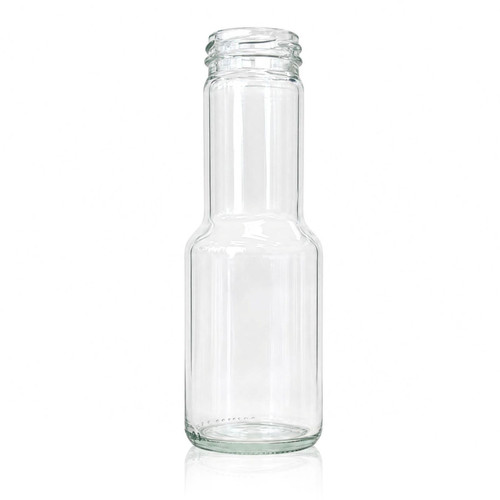250ml Common Flint Glass 'Jaime' Sauce Bottle 43mm Twist Finish - Carton