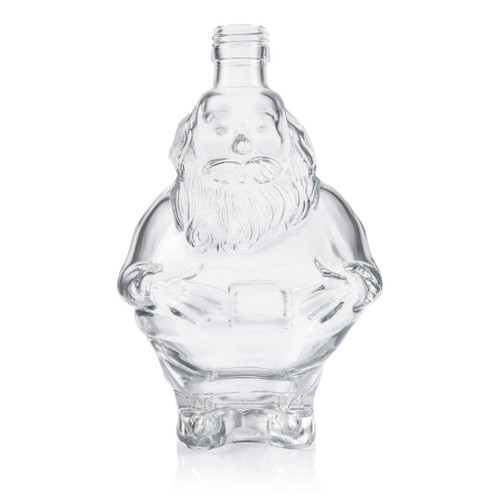 500ml Super Flint Glass Santa Claus Bottle 28mm Screw Finish