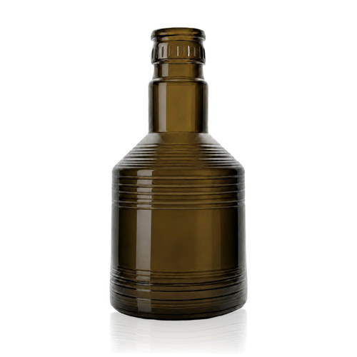 250ml Dark Green Glass Serenity Argila Bottle Guala 30x47mm Press-On Neck Finish