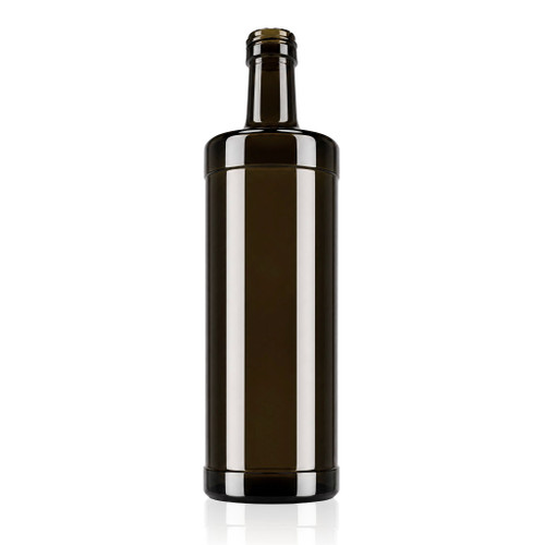 750ml Antique Green Glass Argos Bottle 31.5mm T/E Finish - Pallet