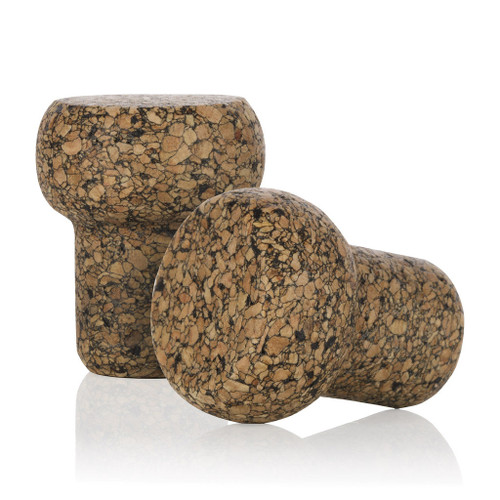 19.5mm Charcoal Brown T-Shape Mono Barrel Corkcoal Stopper
