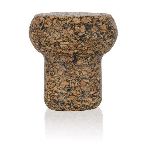 22.5mm Charcoal Brown T-Shape Mono Barrel Corkcoal Stopper