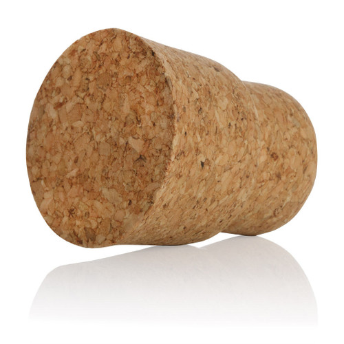 22.5mm Beige Cork T-Shape Mono Cornice Micro Stopper