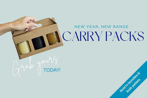 NEW YEAR, NEW RANGE CARRY PACKS 