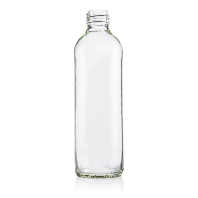 20 oz Clear Pet Plastic Water Bottles - Clear 28 mm