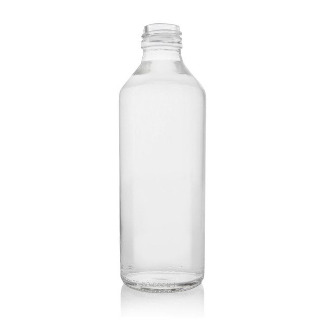 20 oz Clear Pet Plastic Water Bottles - Clear 28 mm