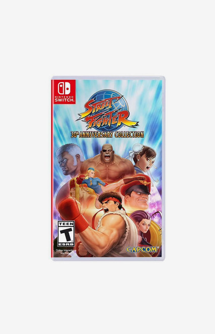 Men's Street Fighter 30th Anniversary Collection Nintendo Switch Video Game - 0685601190938