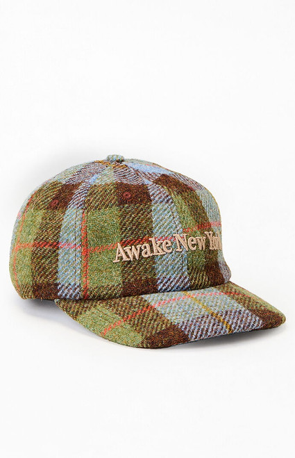 Awake NY Men's Harris Tweed 6 Panel Dad Hat - 0642603440035