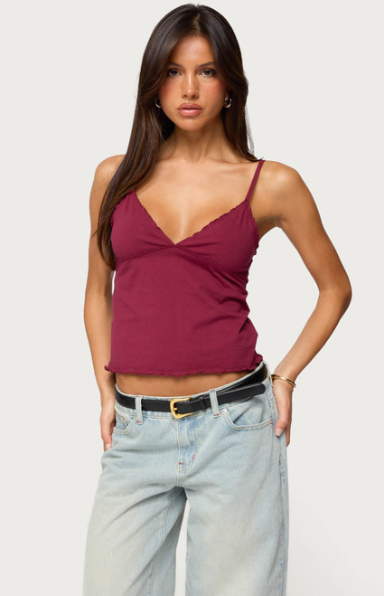 Edikted Women's Glendon Babydoll Top - 0712609690547