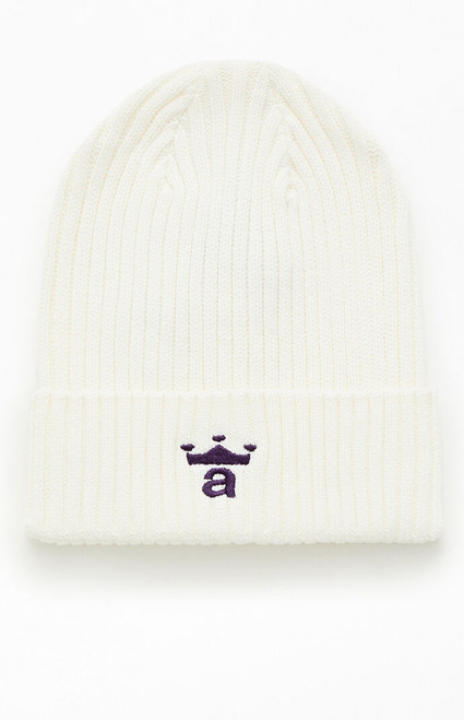 Awake NY Men's Crown A Cable Knit Beanie - 0642603440342