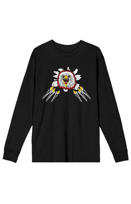 Men's Cobra Kai Eagle Fang Dojo Long Sleeve T-Shirt - 0103603580023