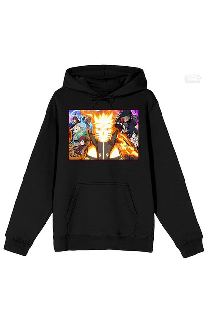 Men's Naruto Shippuden Nine Tails Anime Hoodie - 0190603580046