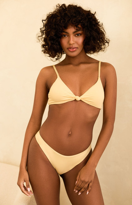 Dippin' Daisy's Women's Zen Knotted Triangle Bikini Top - 0825603600066