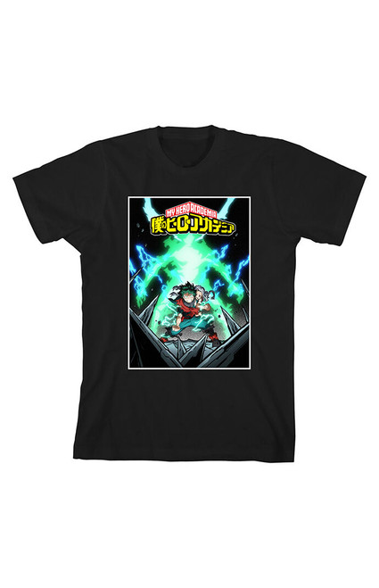 Kids My Hero Academia Deku Key T-Shirt - 0781603580096