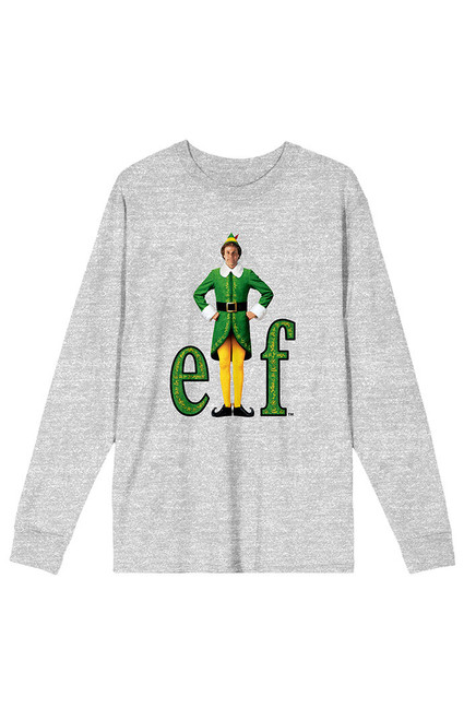 Men's Buddy The Elf Long Sleeve T-Shirt - 0103603580079