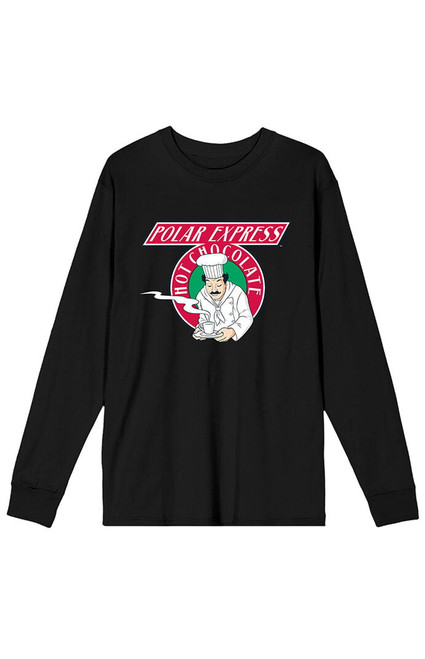Men's Polar Express Hot Chocolate Long Sleeve T-Shirt - 0103603580081