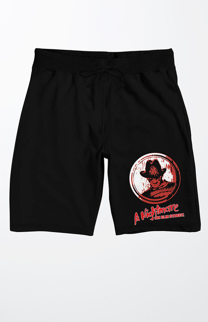 Men's Nightmare On Elm Street Sweat Shorts - 0172603580016