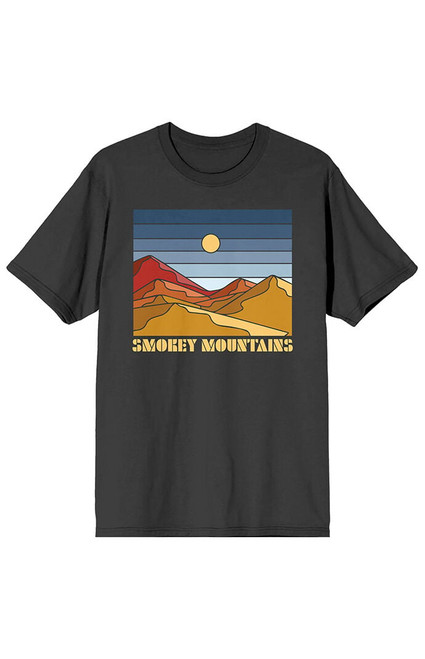 Men's Adventure Society Smokey Mountains T-Shirt - 0097603580654