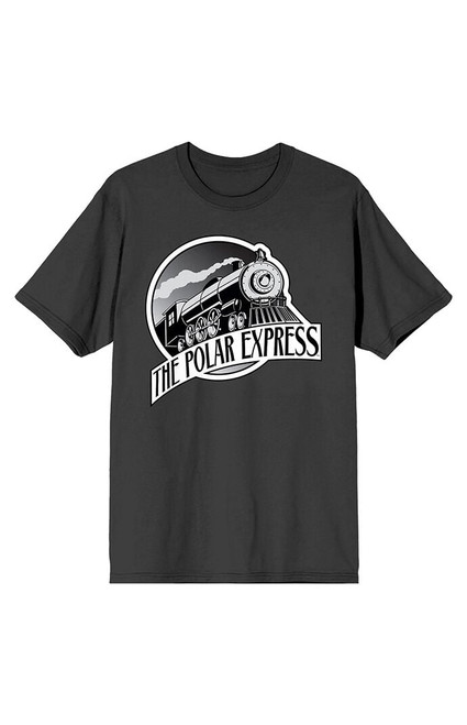 Men's Polar Express Train Logo T-Shirt - 0097603580666