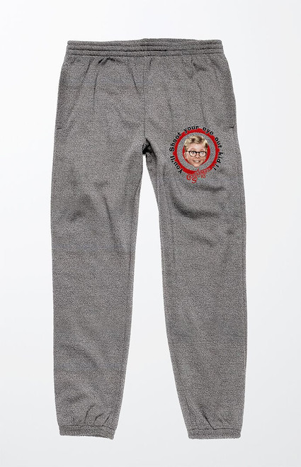 Men's Gray A Christmas Story Sweatpants - 0133603580028
