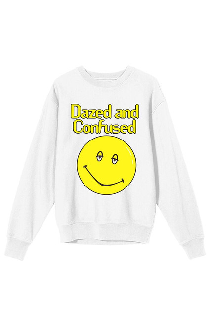 Women's Dazed & Confused Smiley Sweatshirt - 0751603580004