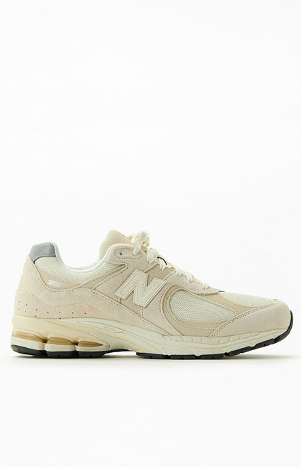 New Balance Men's Cream 2002R Shoes - 0530221770108