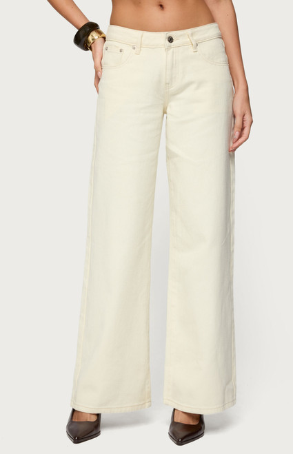 Edikted Women's Roman Low Rise Slouchy Jeans - 0860609690014