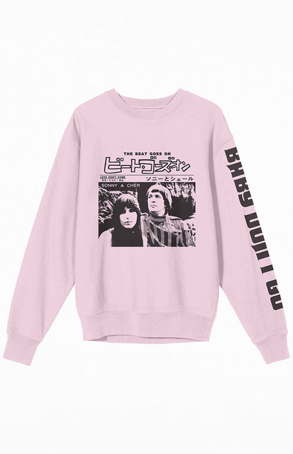 Women's Sonny & Cher Crew Neck Sweatshirt - 0751603580020