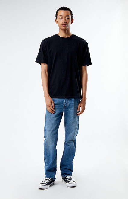 Men's Levi's 501 Indigo Blue Original Jeans - 0136115090013
