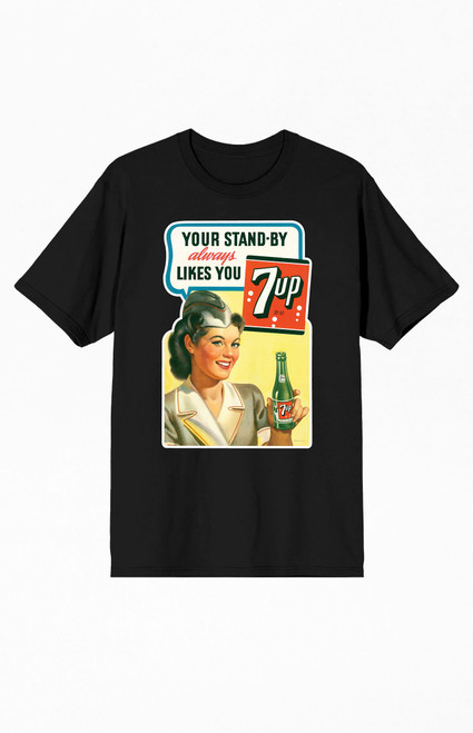 Men's 7UP Your Stand-By Always T-Shirt - 0097603580958