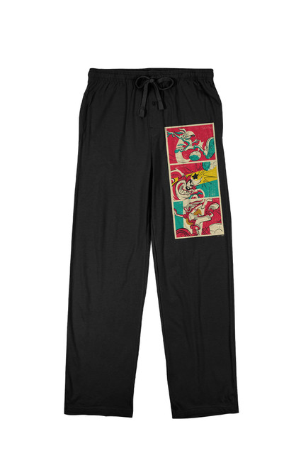 Men's Looney Tunes Soccer Frenzy Pajama Pants - 0135603580028