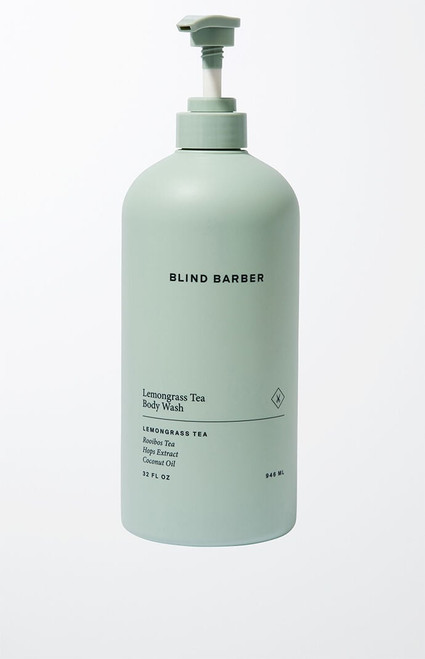 Blind Barber Men's Lemongrass Tea Liter Body Wash - 0629601810030